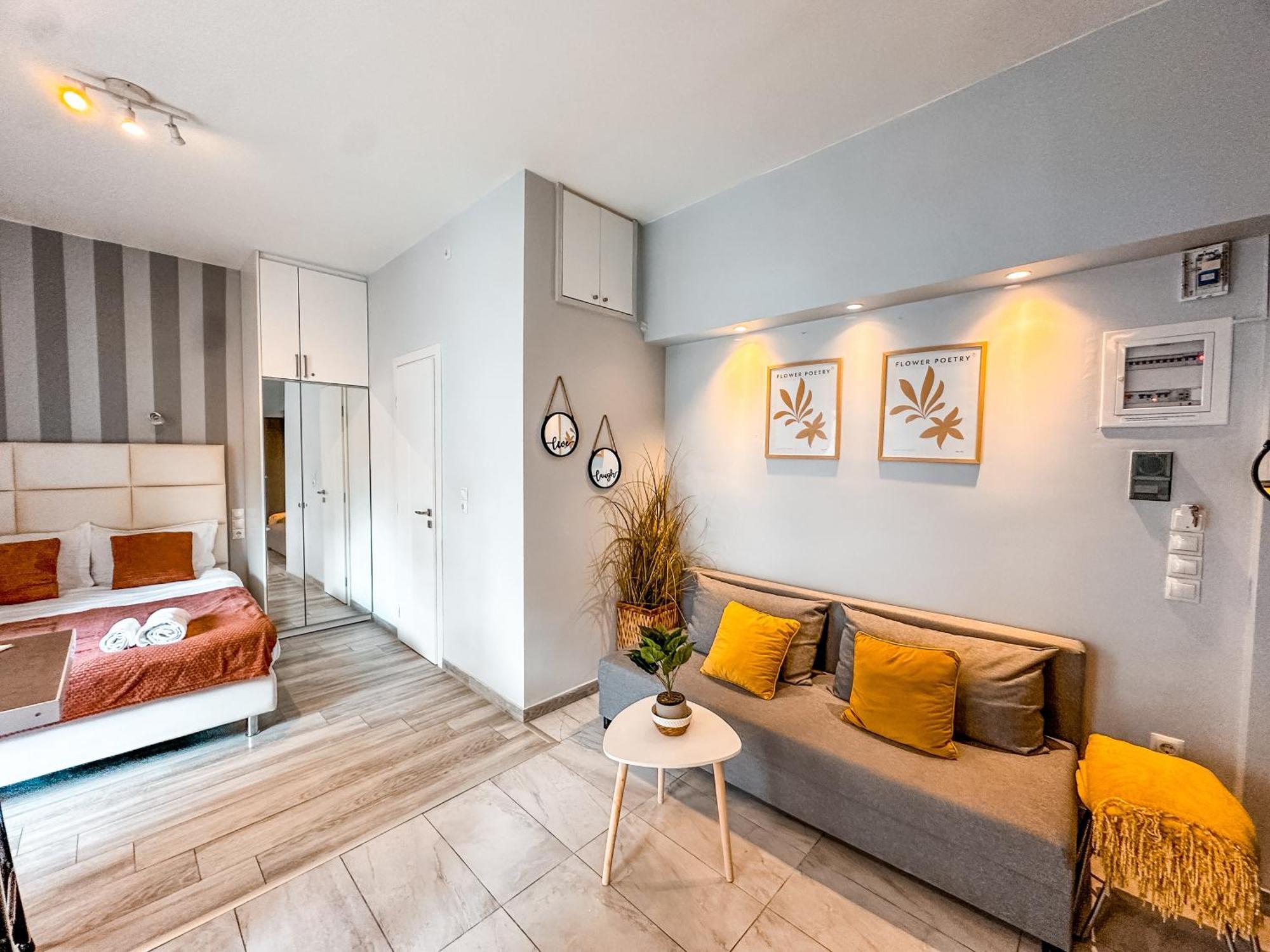 Walk To Markets From A Cozy Studio By Cielo Homes Athen Exterior foto