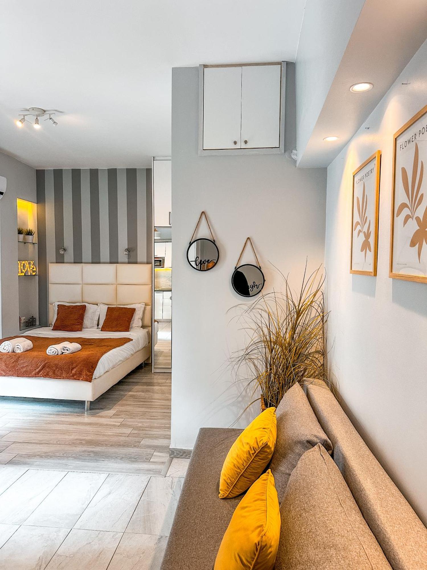 Walk To Markets From A Cozy Studio By Cielo Homes Athen Exterior foto
